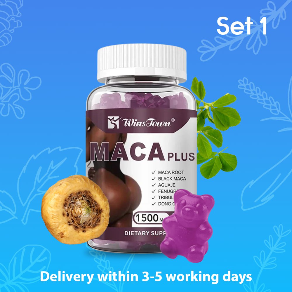Maca Plus Gummies - Dietary Supplement for BodyShape and Butt Enlargement