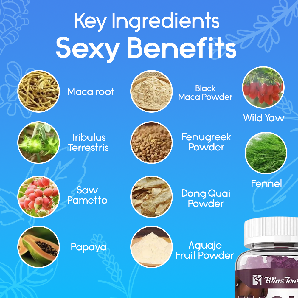 Maca Plus Gummies - Dietary Supplement for BodyShape and Butt Enlargement