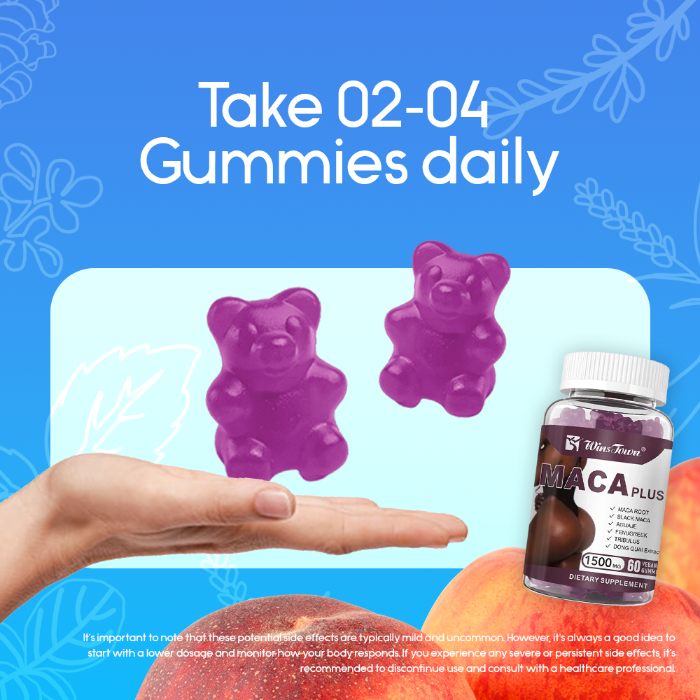 Maca Plus Gummies - Dietary Supplement for BodyShape and Butt Enlargement