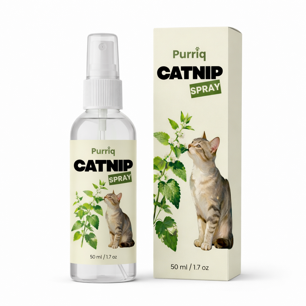 Purriva Natural Catnip Spray – Makes Sticks Irresistible & Long-Lasting