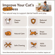 Purriva Silvervine Dental Chew Sticks